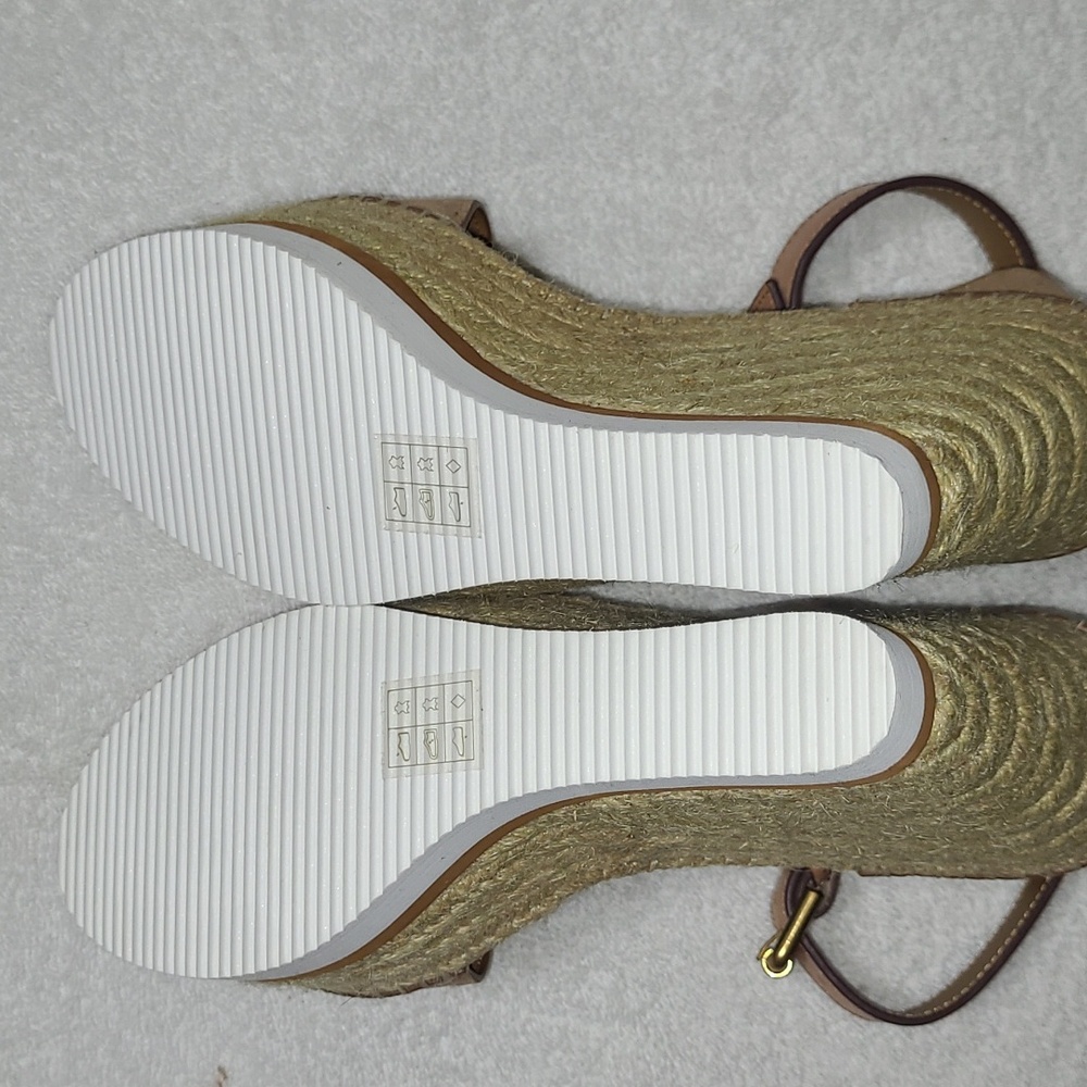 See By Chloe Glyn Platform Espadrille Wedge Sandals Size UE 37 US 6.5 - Picture 11 of 12